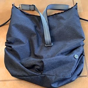 Lululemon navy crossbody hobo